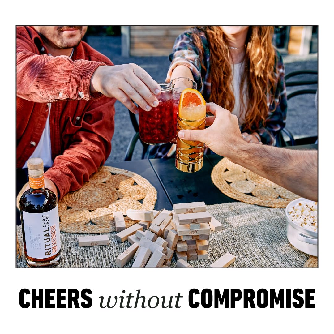 Zero Proof Rum Alternative Non Alcoholic Spirit for Cocktails 750ml