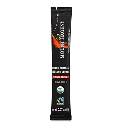 Organic Medium Roast Arabica Instant Coffee Pouches 25 Count