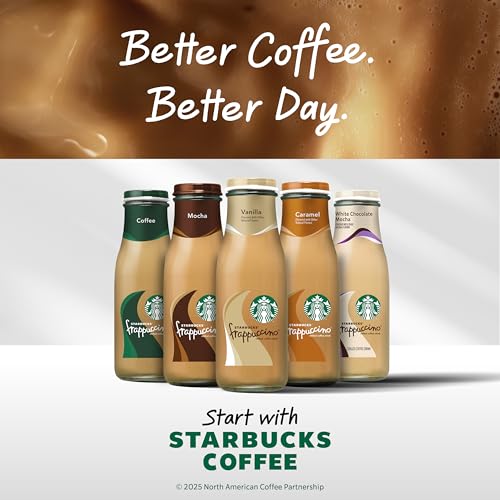Starbucks Frappuccino Coffee Drink, Mocha, 13.7 fl oz Bottles (12 Pack)