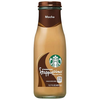 Starbucks Frappuccino Coffee Drink, Mocha, 13.7 fl oz Bottles (12 Pack)