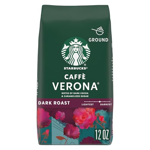 Dark Roast Espresso Ground Coffee 100% Arabica Beans 28 oz