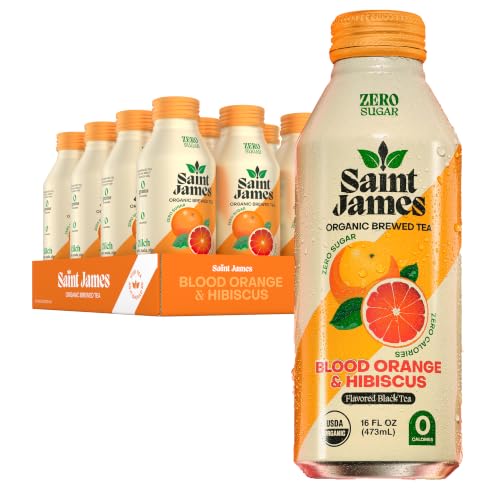 Saint James Iced Tea, Variety Green Tea, Black Tea & Fruit Tea Flavors