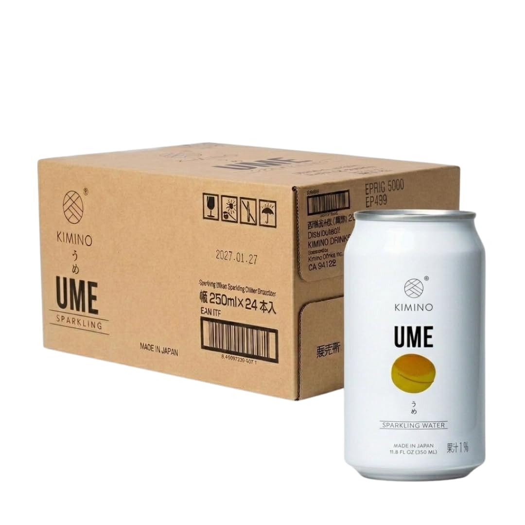 Kimino Sparkling Water, Made in Japan