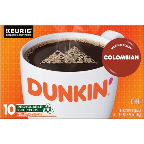 Dunkin' Midnight Dark Roast Coffee, 60 Keurig K-Cup Pods