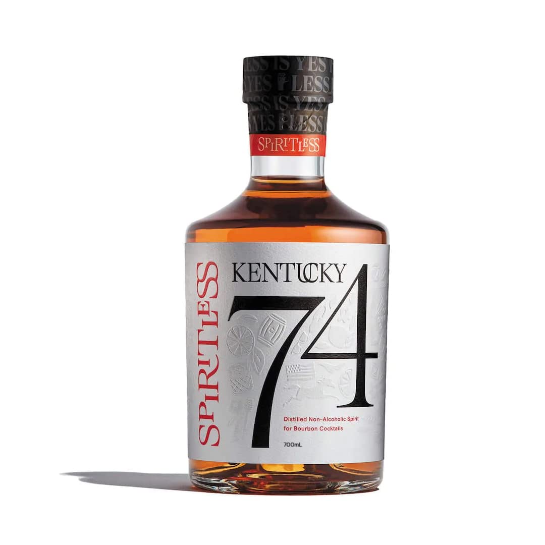 Non Alcoholic Bourbon Whiskey Alternative for Mocktails & Cocktails 750ml