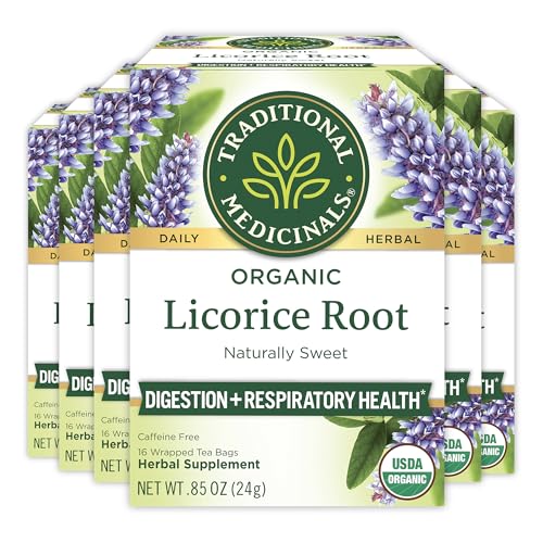 Traditional Medicinals Organic Daily Wellness Tea Collection, 96 Tea Bags (Pack of 6)