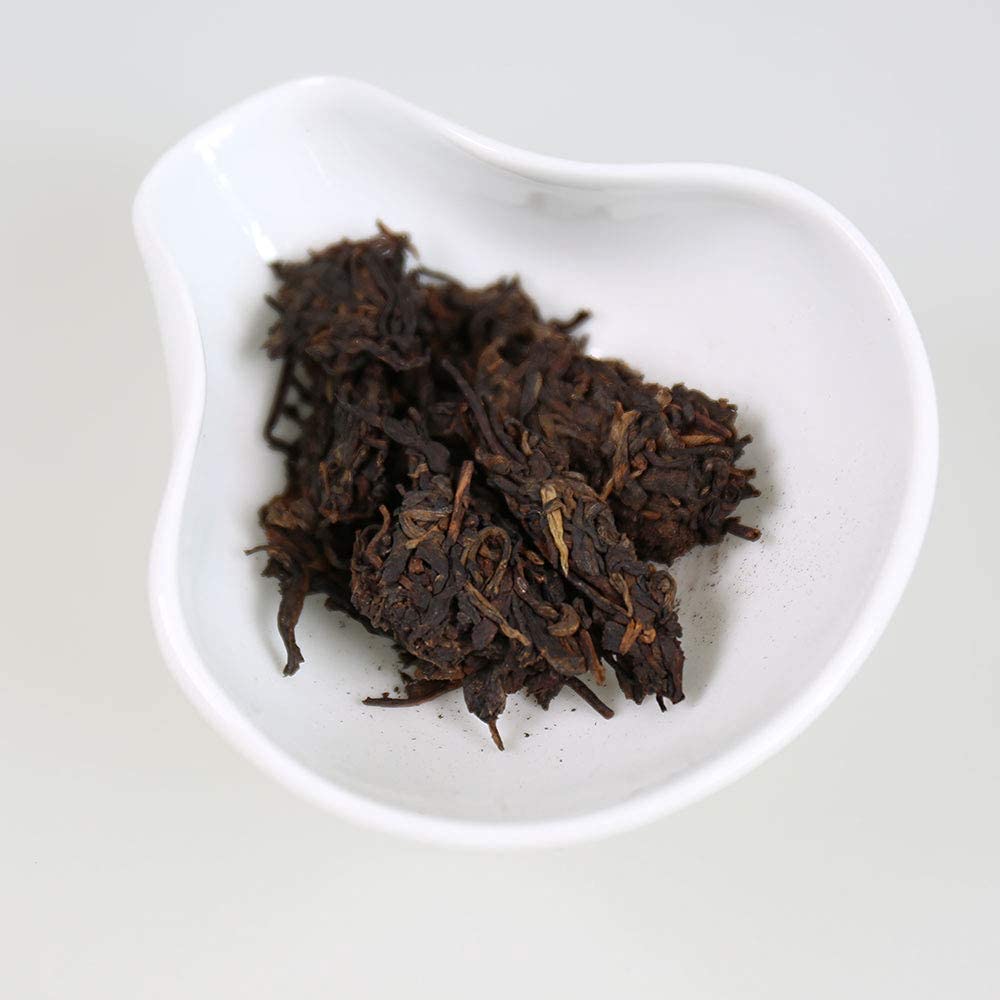 Classic Aged Pu-erh Tea Cake with Smooth Fermented Flavor