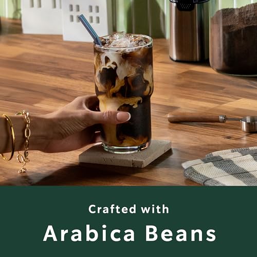 Dark Roast Espresso Ground Coffee 100% Arabica Beans 28 oz