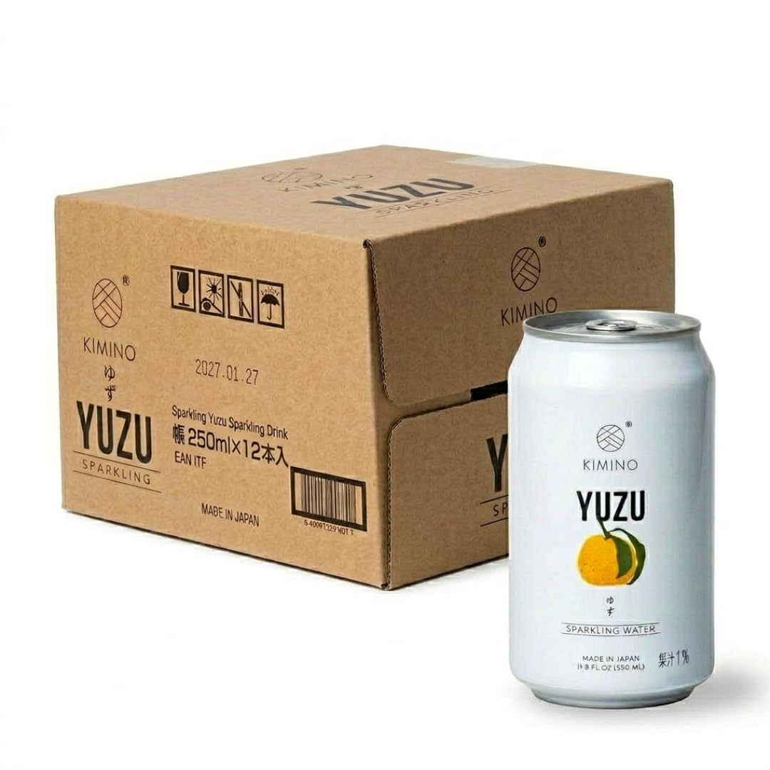 Kimino Sparkling Water, Made in Japan