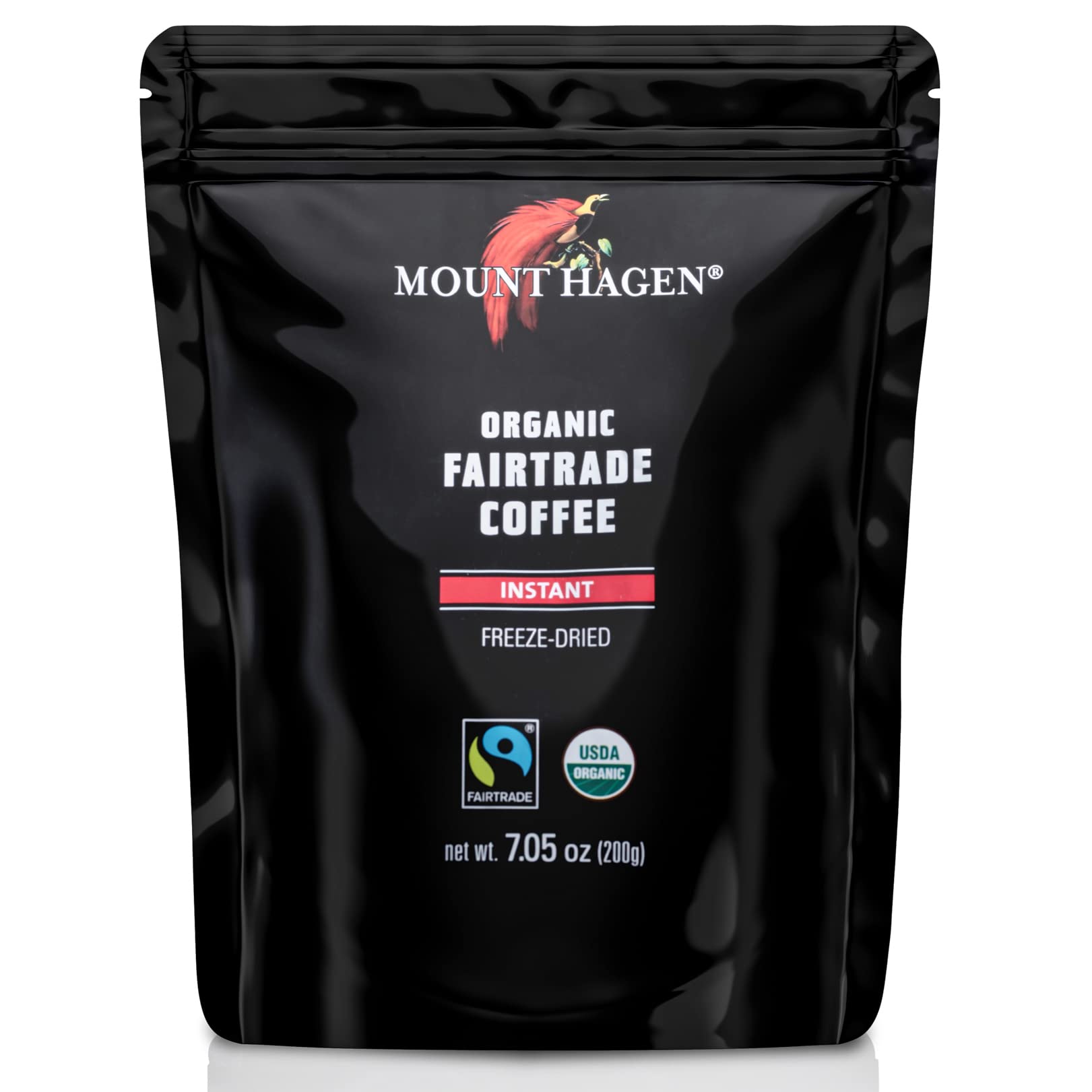 Mount Hagen Organic Fair Trade Freeze Dried Instant Coffee Variations