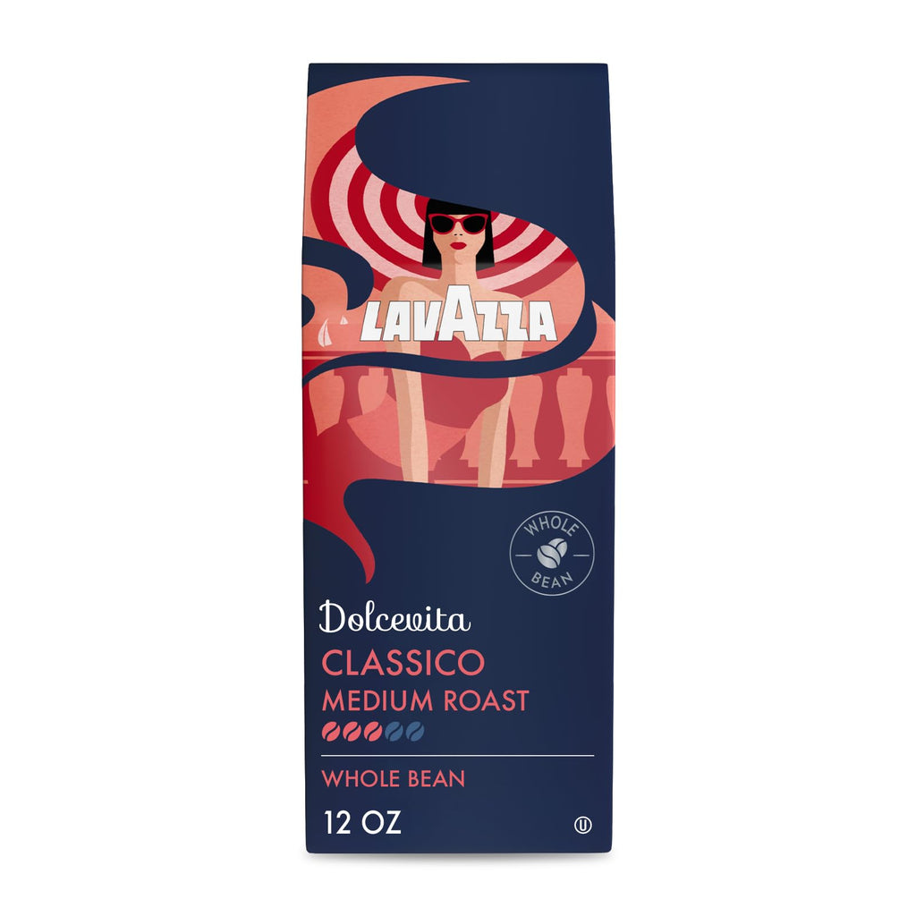 Dolcevita Classico Medium Roast Ground Coffee Arabica Robusta Blend