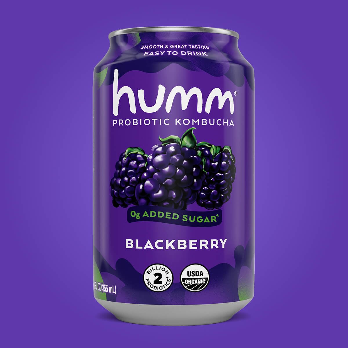 Humm Original Kombucha, Organic, Vegan & GMO Free