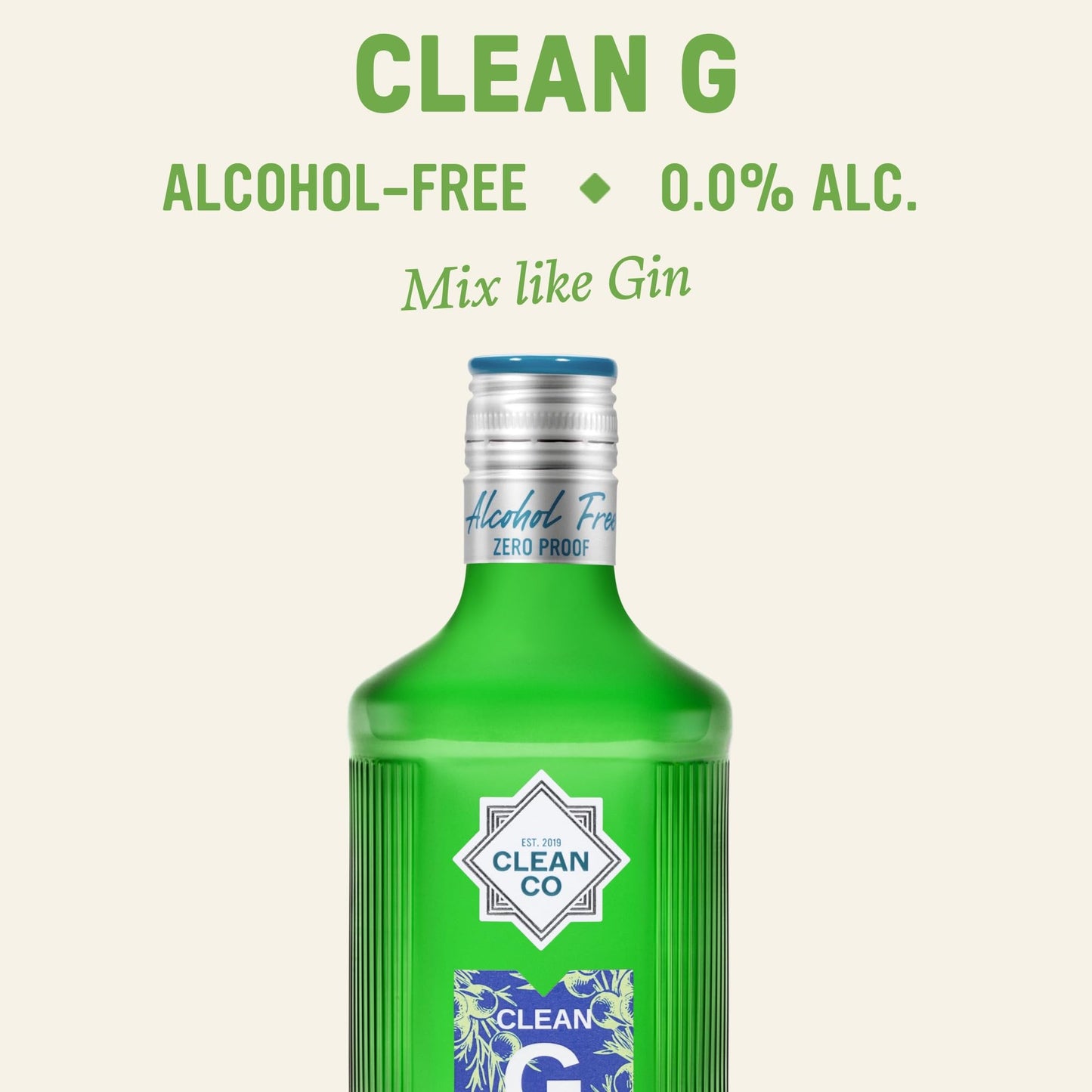 Non Alcoholic Clean Spirit with Zero Sugar and Low Calories 700ml