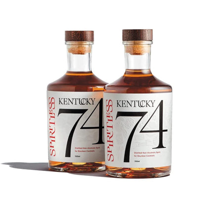 Non Alcoholic Bourbon Whiskey Alternative for Mocktails & Cocktails 750ml