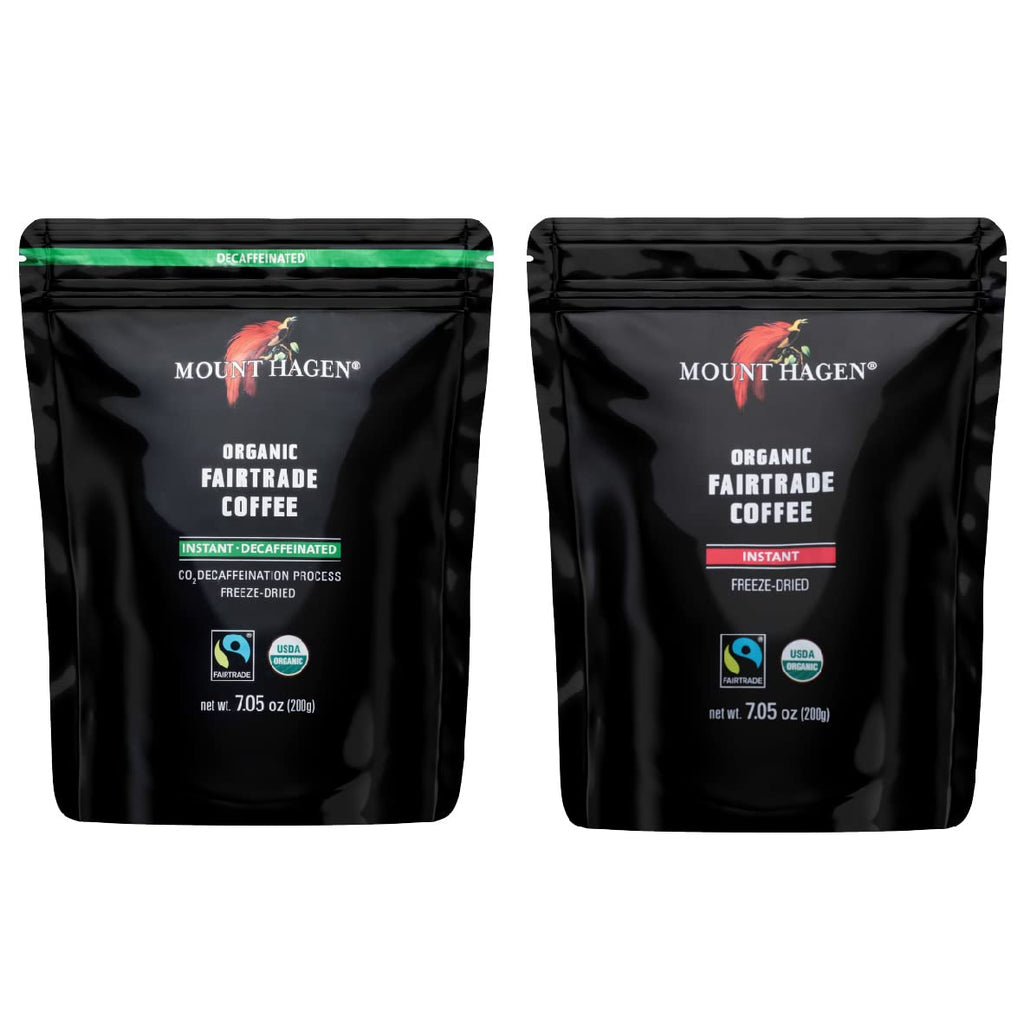 Organic Freeze Dried Instant Arabica Coffee Medium Roast 2 Pack