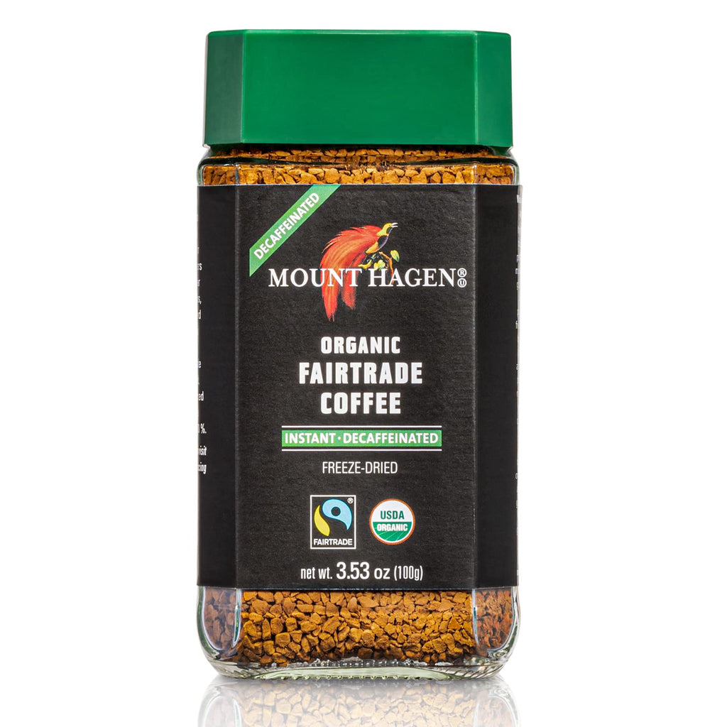 Mount Hagen Organic Coffee - Cafe Decaffeinated 3.53 oz Variation (3.53 oz)