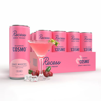 Recess Zero Proof Non-Alcoholic Mocktail, 12 Pack