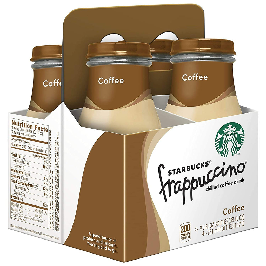 Starbucks Liquid Caffeinated Frappuccino Bottle Yes