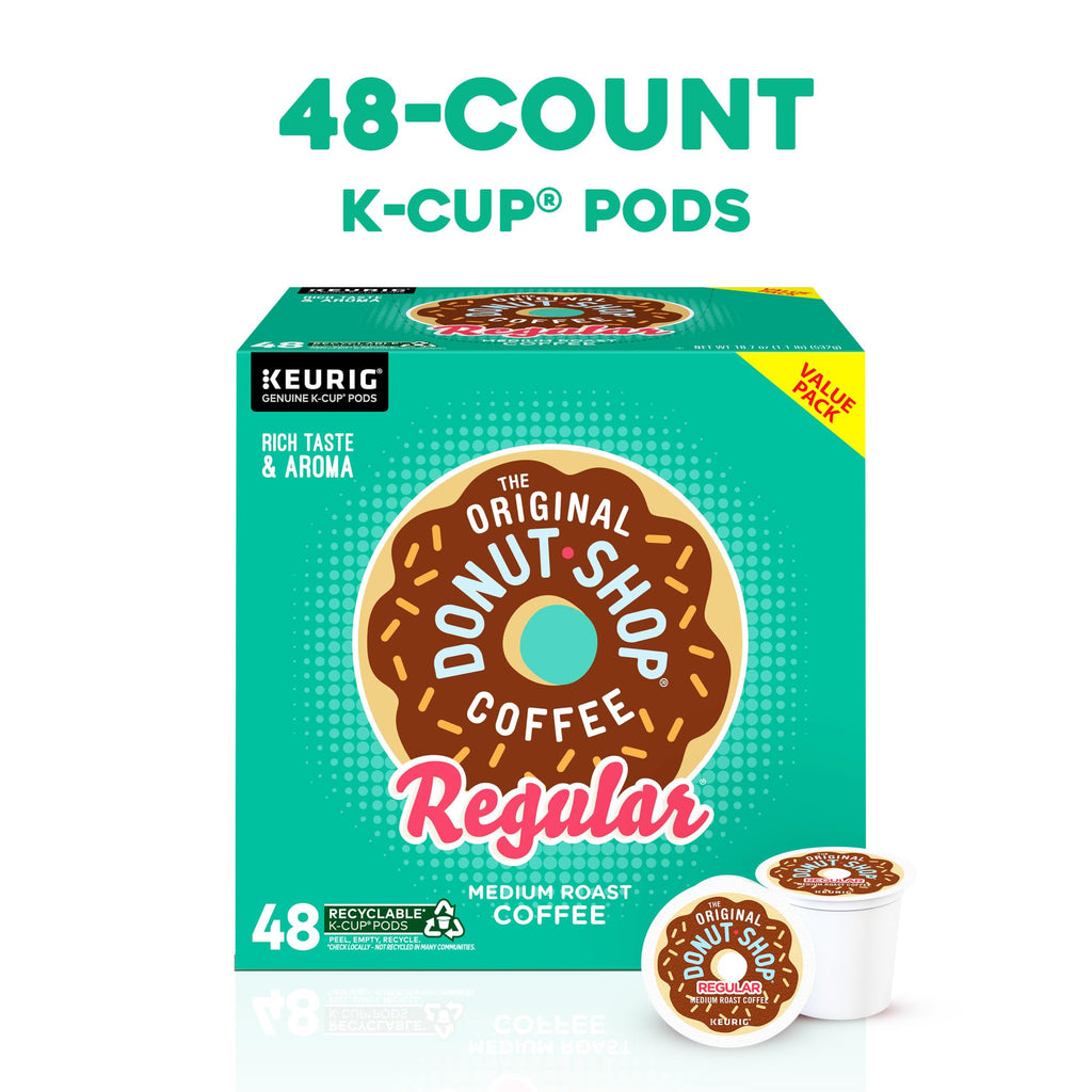 The Original Donut Shop Regular, Single-Serve Keurig K-Cup Pods