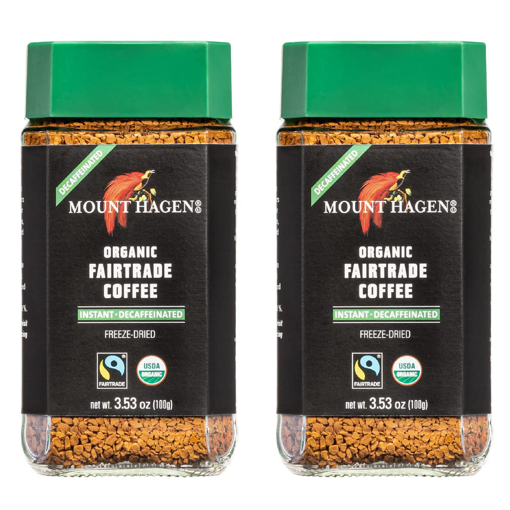 Mount Hagen Organic Coffee - Cafe Decaffeinated 3.53 oz Variation (3.53 oz)