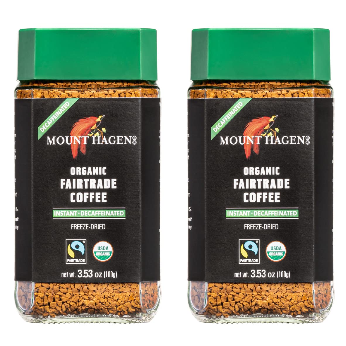 Mount Hagen Organic Coffee - Cafe Decaffeinated 3.53 oz Variation (3.53 oz)