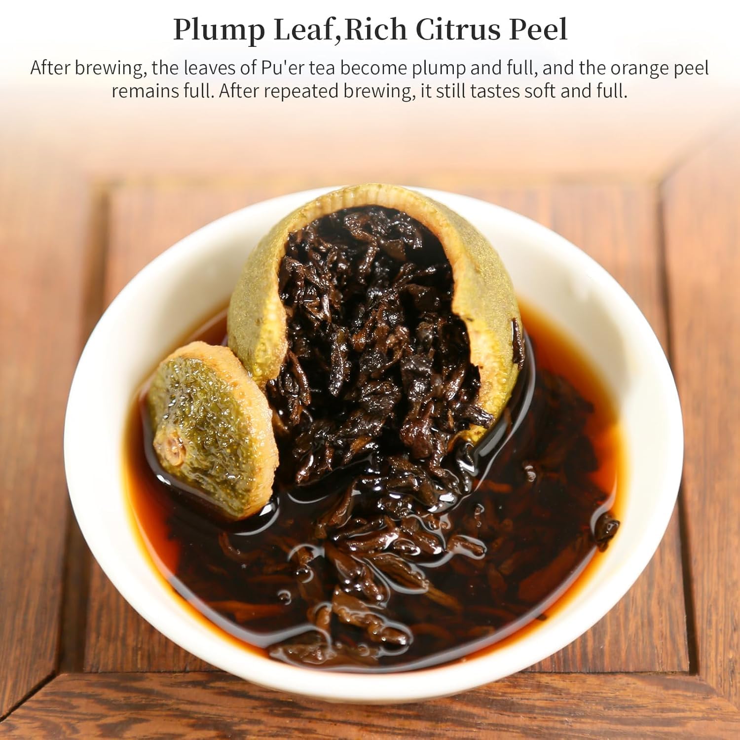 Tangerine Peel Pu-erh Tea with Citrus Aroma from Yunnan China