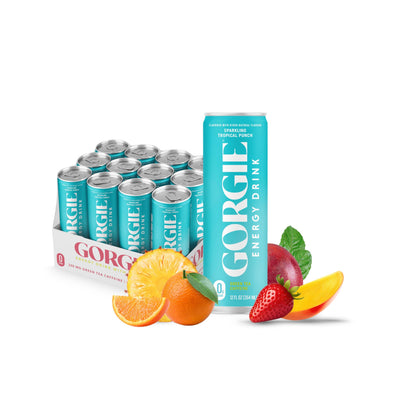 GORGIE Sugar-Free Natural Energy Drink, Coffee Replacement, Vegan