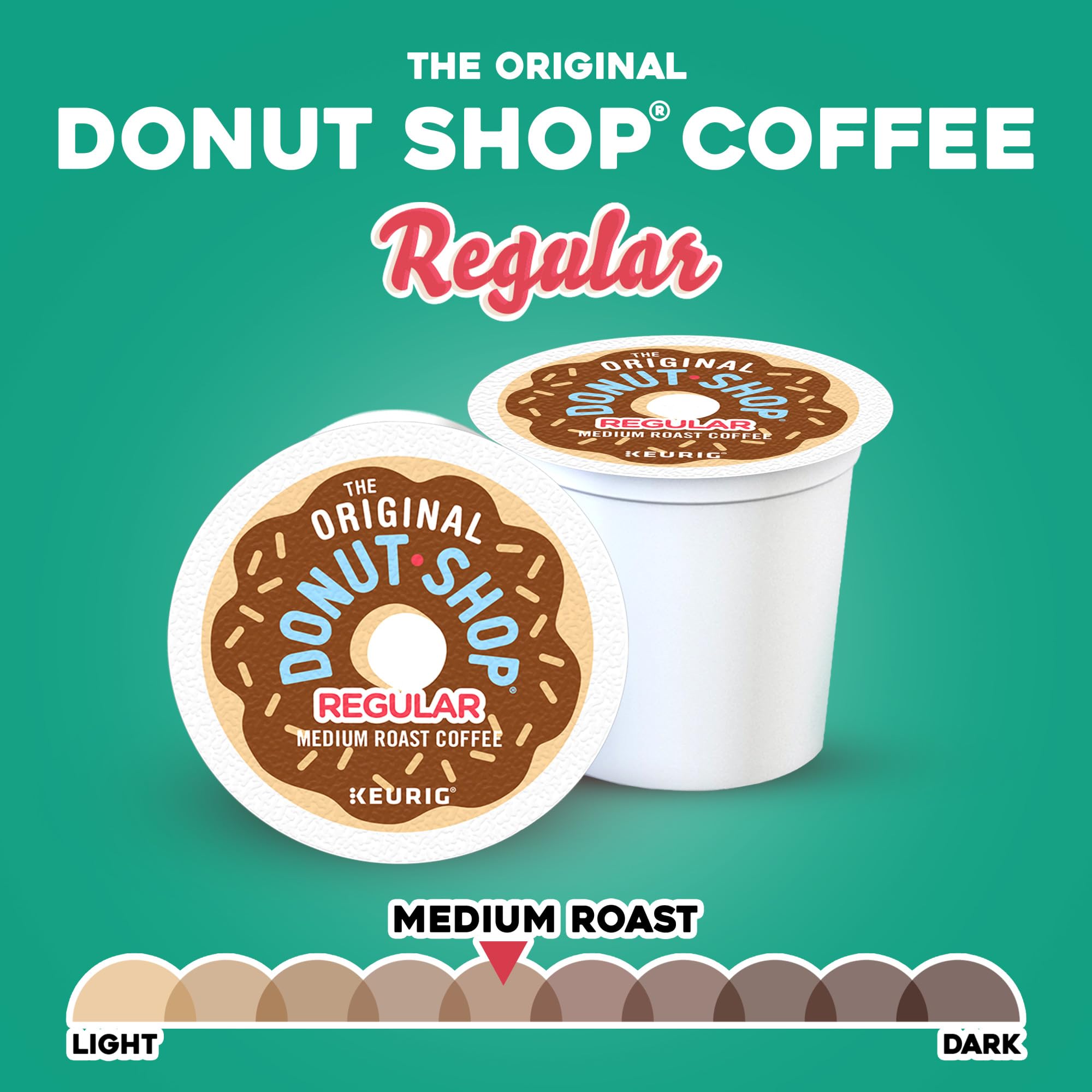 The Original Donut Shop Regular, Single-Serve Keurig K-Cup Pods