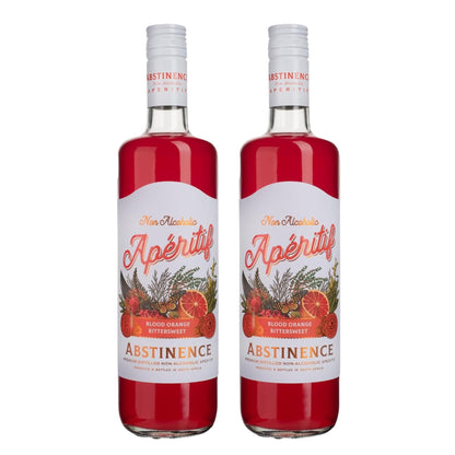 Non Alcoholic Blood Orange Aperitif with Botanical Citrus Blend 750ml
