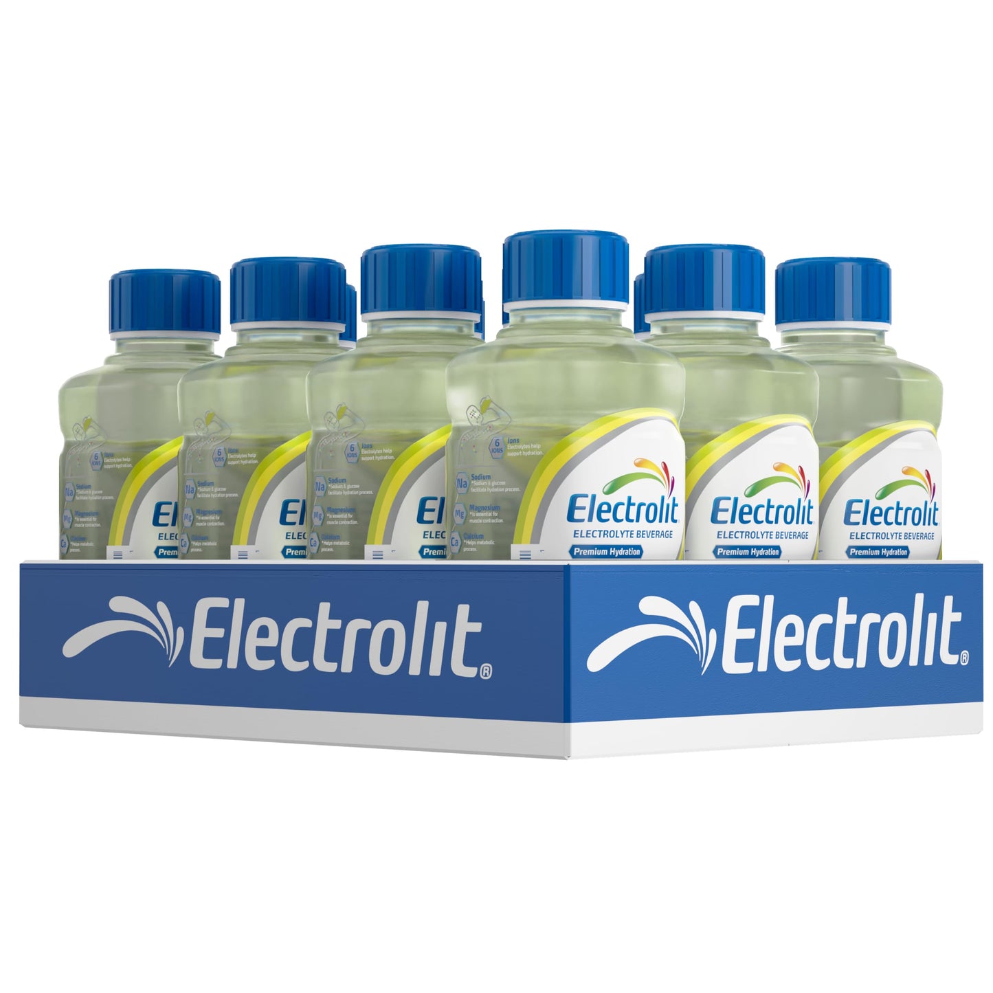 Premium Electrolyte Hydration Drink with Magnesium Potassium & Calcium 12 Pack