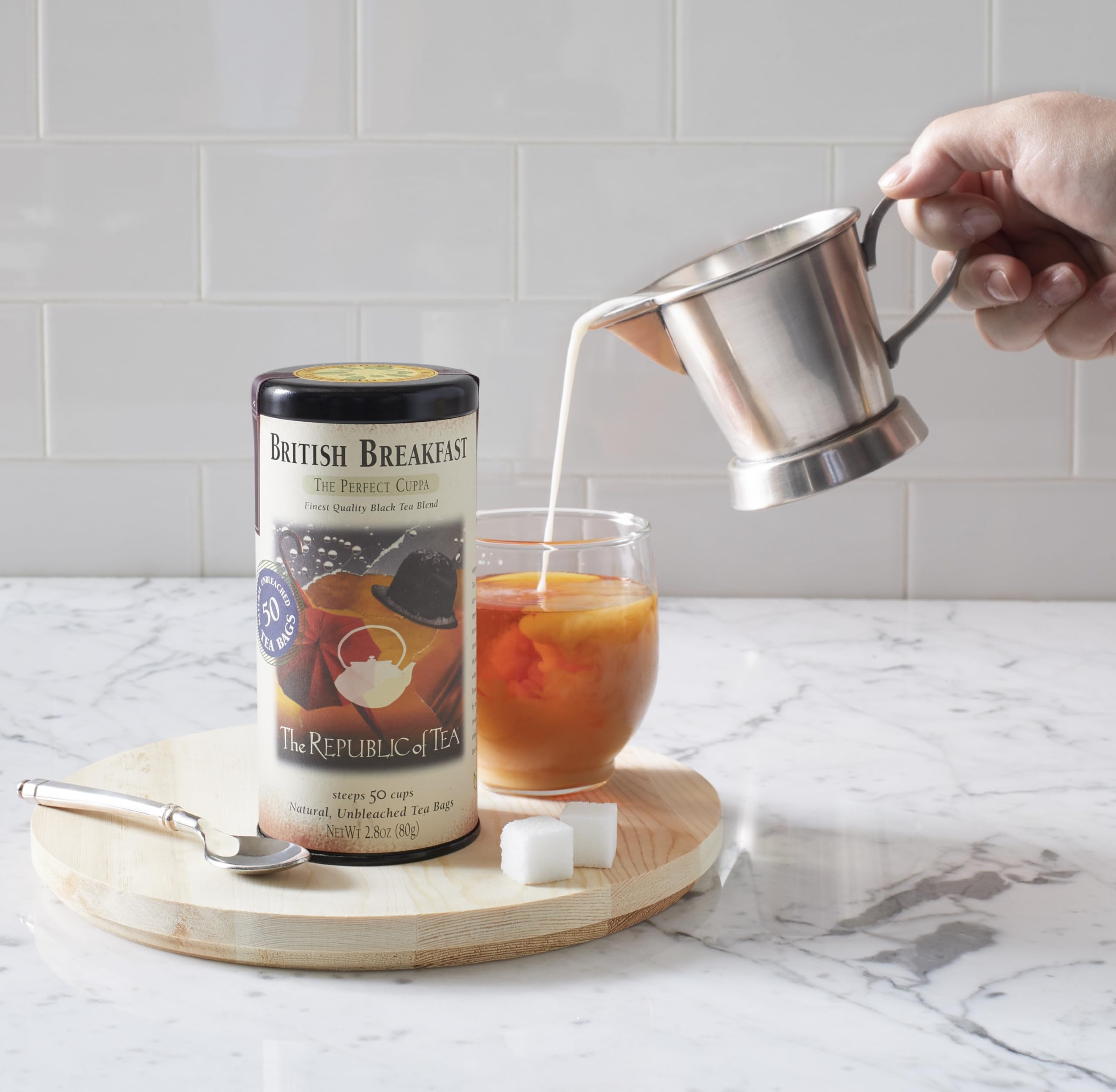The Republic of Tea - British Breakfast Tea, Gourmet Black Tea | Caffeinated