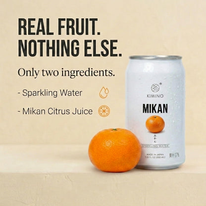 Kimino Sparkling Water, Made in Japan