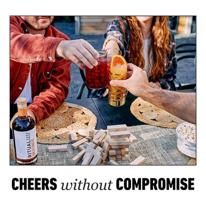 Zero Proof Rum Alternative Non Alcoholic Spirit for Cocktails 750ml