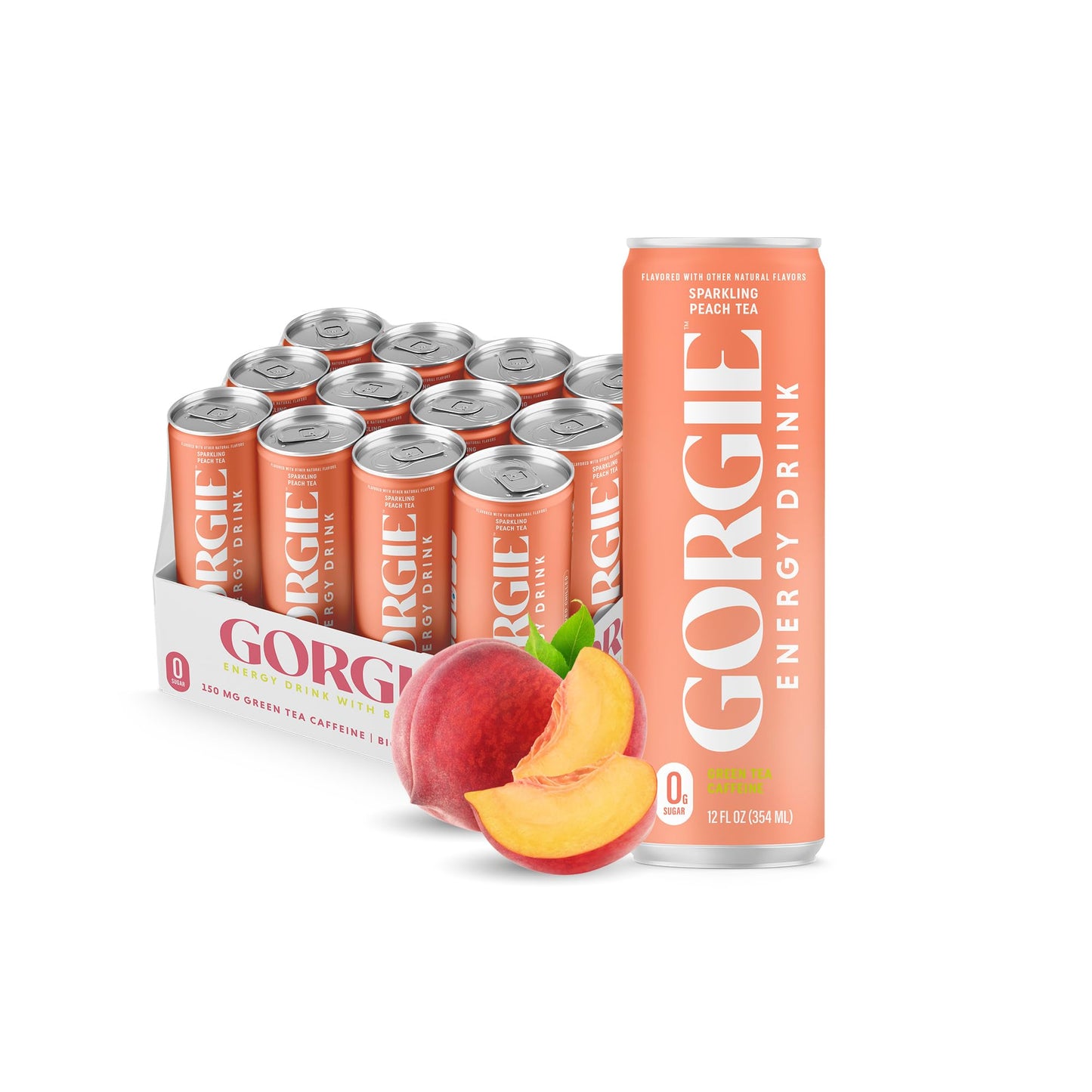 GORGIE Sugar-Free Natural Energy Drink, Coffee Replacement, Vegan