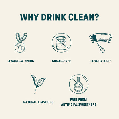 Non Alcoholic Clean Spirit with Zero Sugar and Low Calories 700ml
