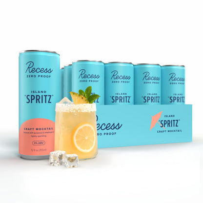 Recess Zero Proof Non-Alcoholic Mocktail, 12 Pack