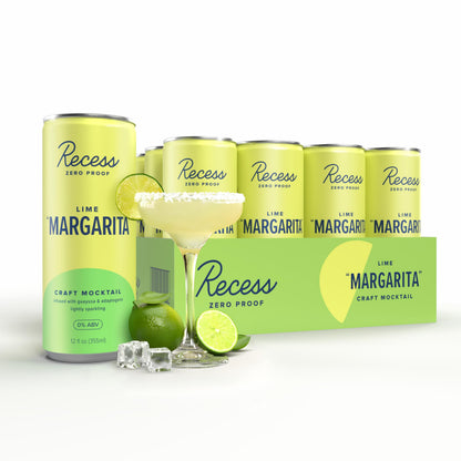 Recess Zero Proof Non-Alcoholic Mocktail, 12 Pack