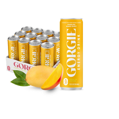 GORGIE Sugar-Free Natural Energy Drink, Coffee Replacement, Vegan