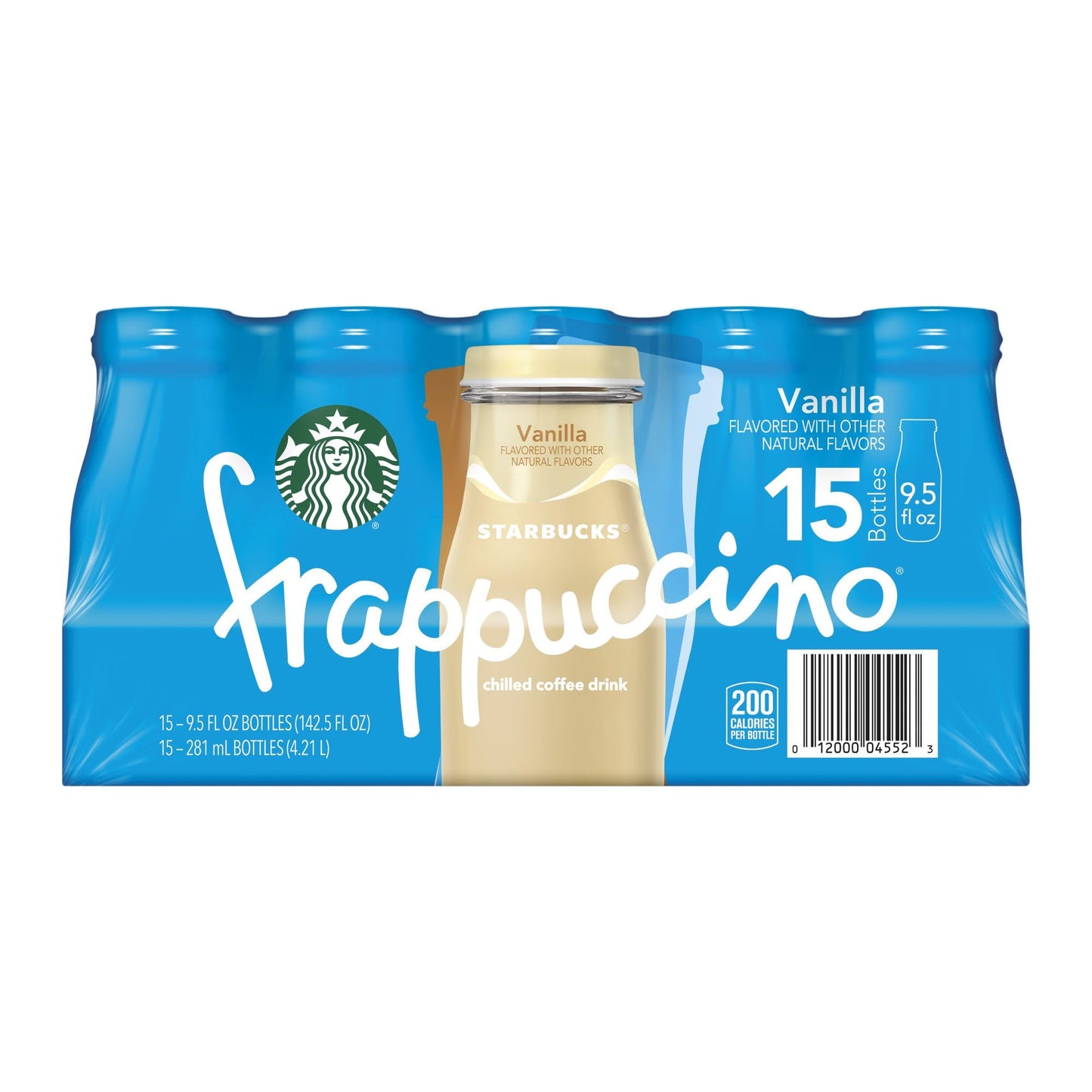 Starbucks Liquid Caffeinated Frappuccino Bottle Yes