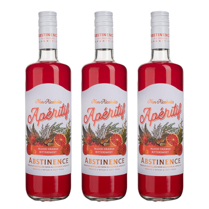 Non Alcoholic Blood Orange Aperitif with Botanical Citrus Blend 750ml