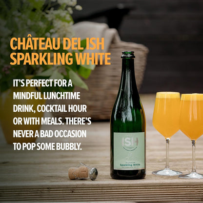 Non Alcoholic Sparkling Wine with Low Sugar 750ml Bottle