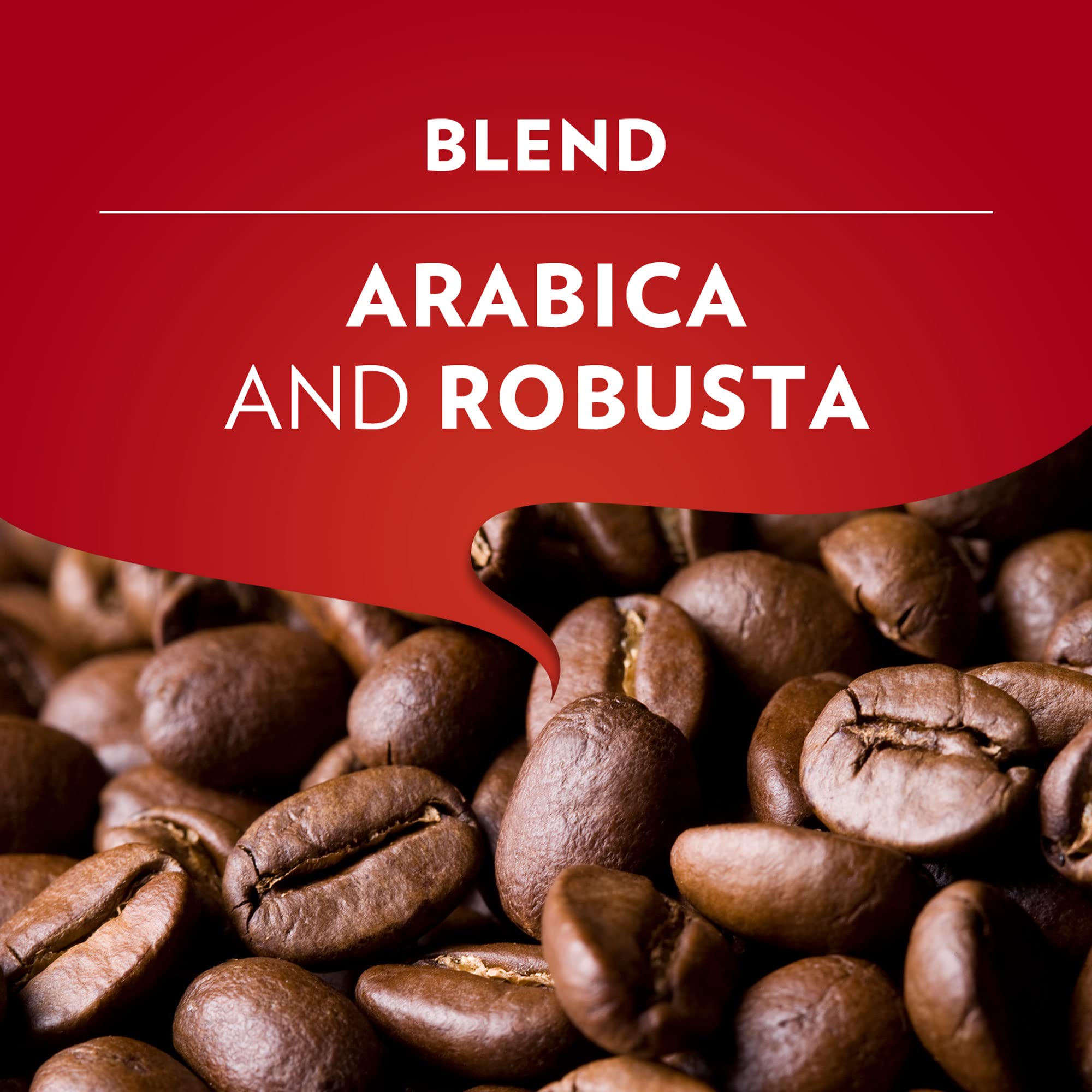Qualità Rossa Medium Roast Ground Coffee Arabica Robusta Blend