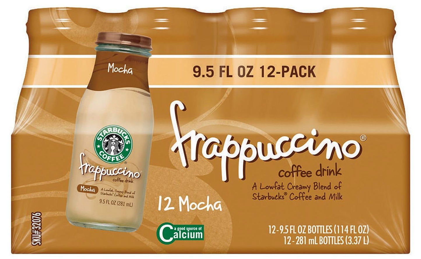 Starbucks Liquid Caffeinated Frappuccino Bottle Yes