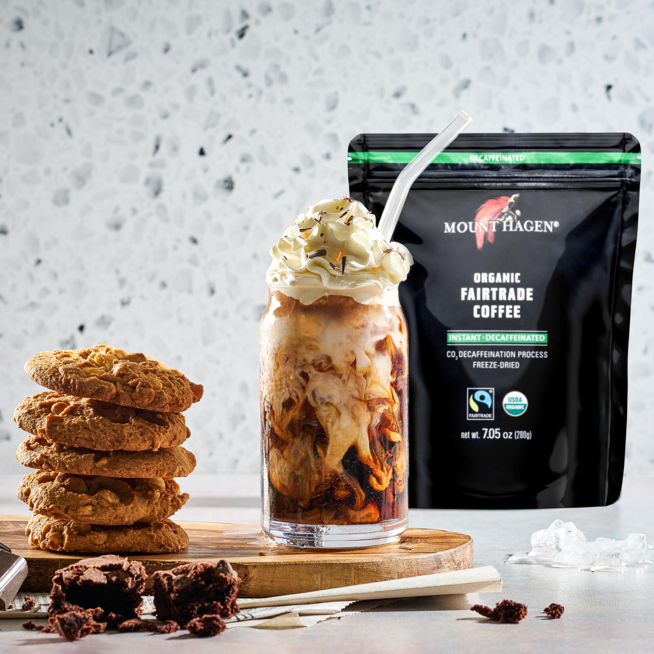 Organic Freeze Dried Instant Arabica Coffee Medium Roast 2 Pack