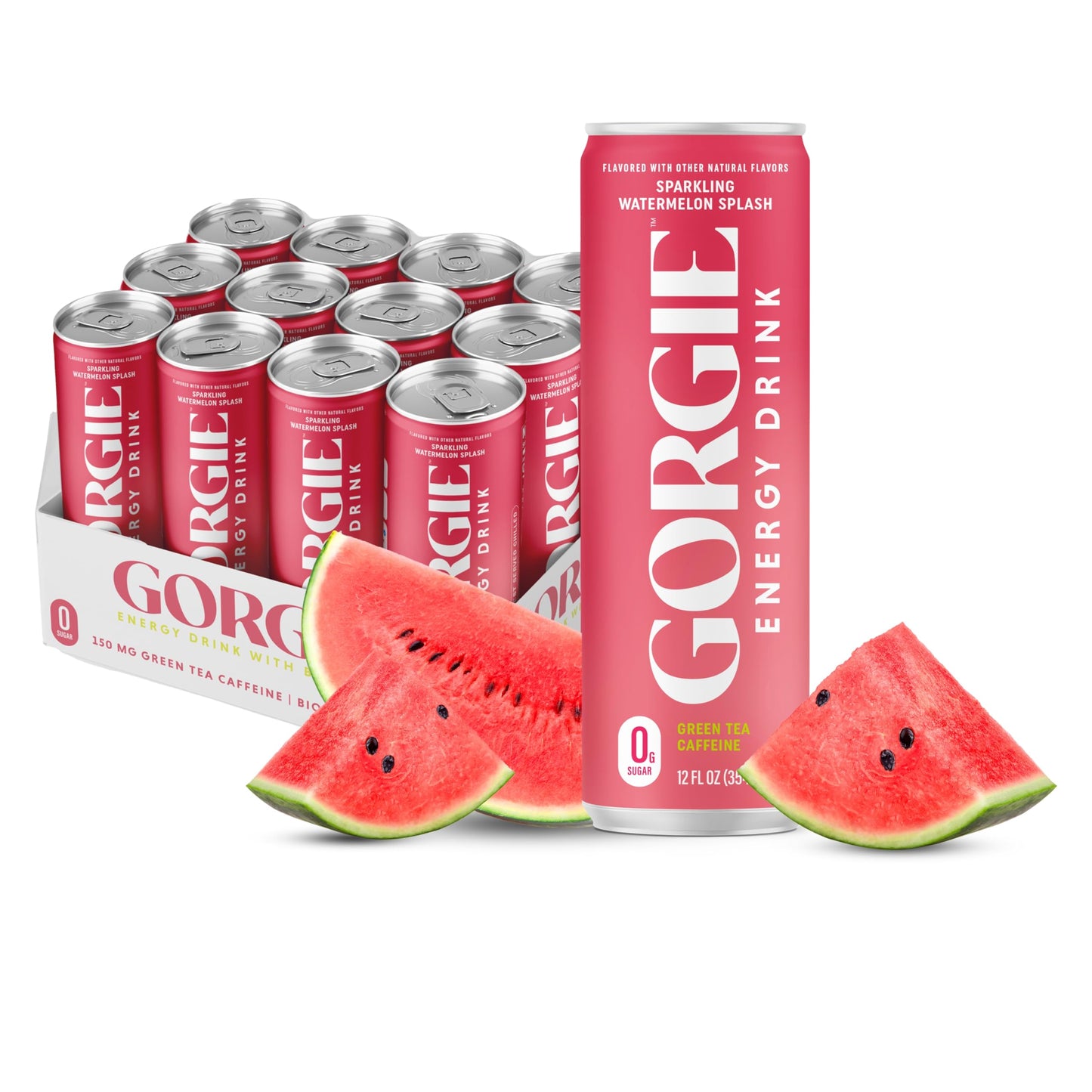 GORGIE Sugar-Free Natural Energy Drink, Coffee Replacement, Vegan