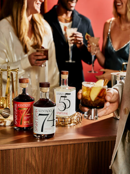 Non Alcoholic Bourbon Whiskey Alternative for Mocktails & Cocktails 750ml