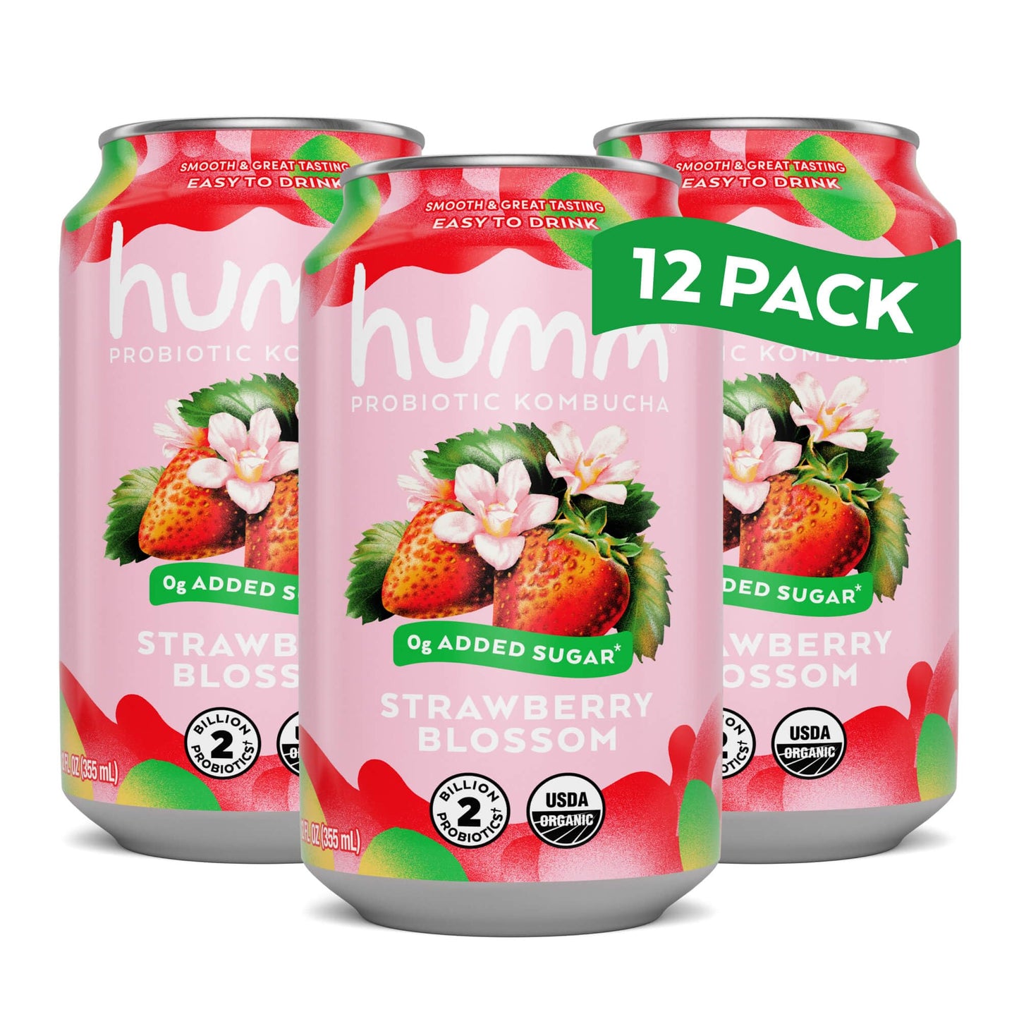 Humm Original Kombucha, Organic, Vegan & GMO Free