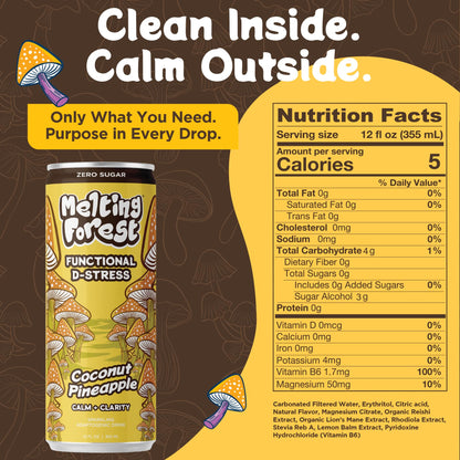 Melting Forest Mushroom D-Stress Drink