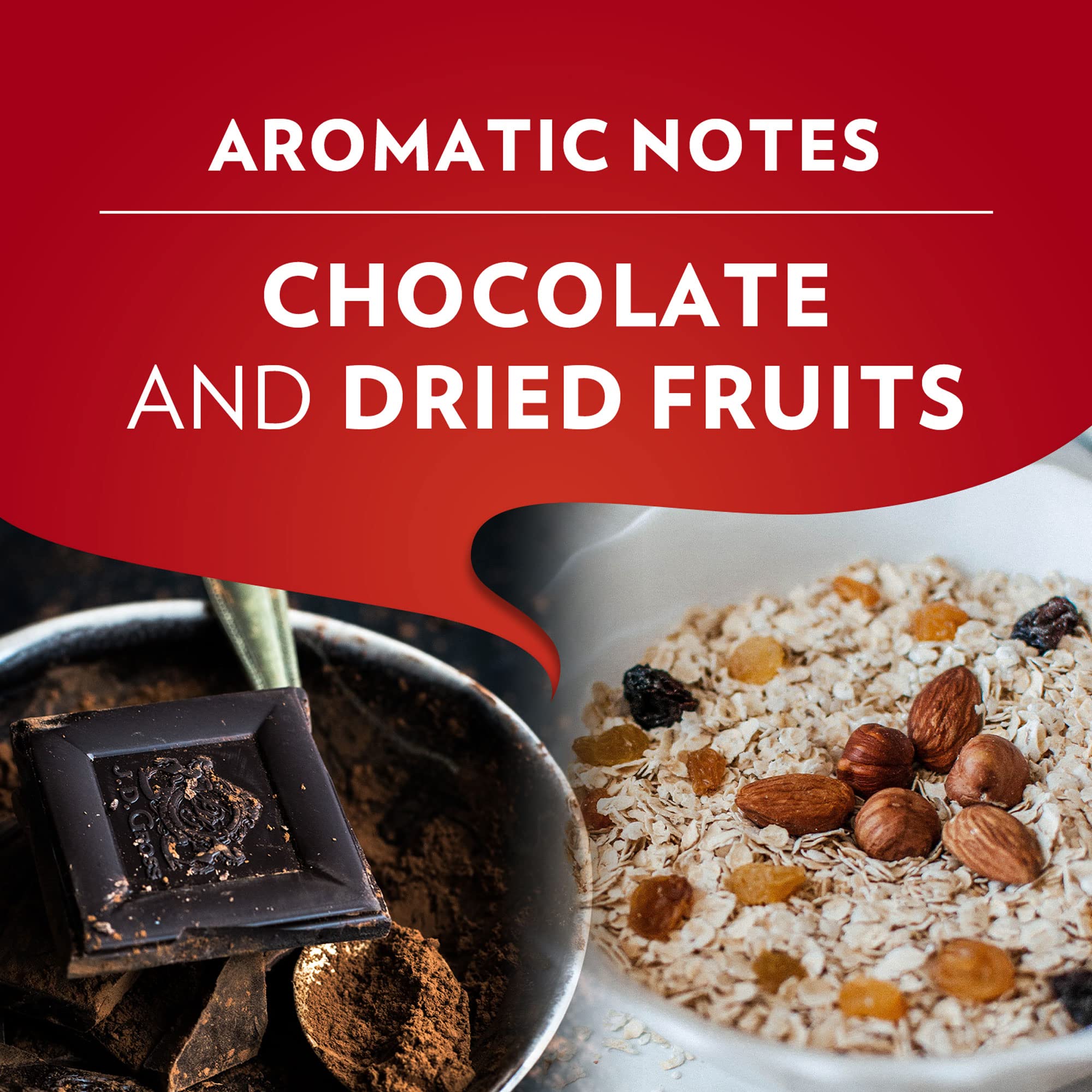 Qualità Rossa Medium Roast Ground Coffee Arabica Robusta Blend