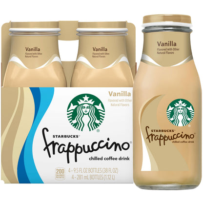 Starbucks Liquid Caffeinated Frappuccino Bottle Yes
